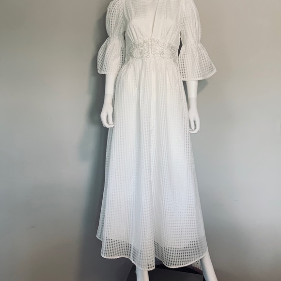 White lace waistline dress - Picture 5 of 5